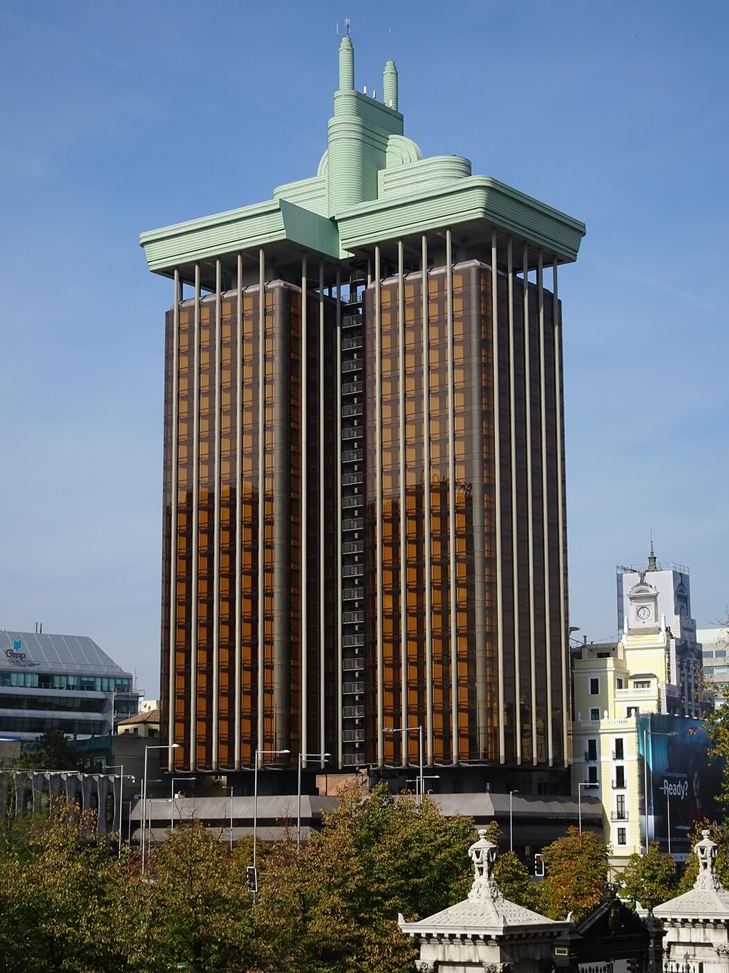 Torres de Colón - Madryt - proj. Antonio Lamela, 1976