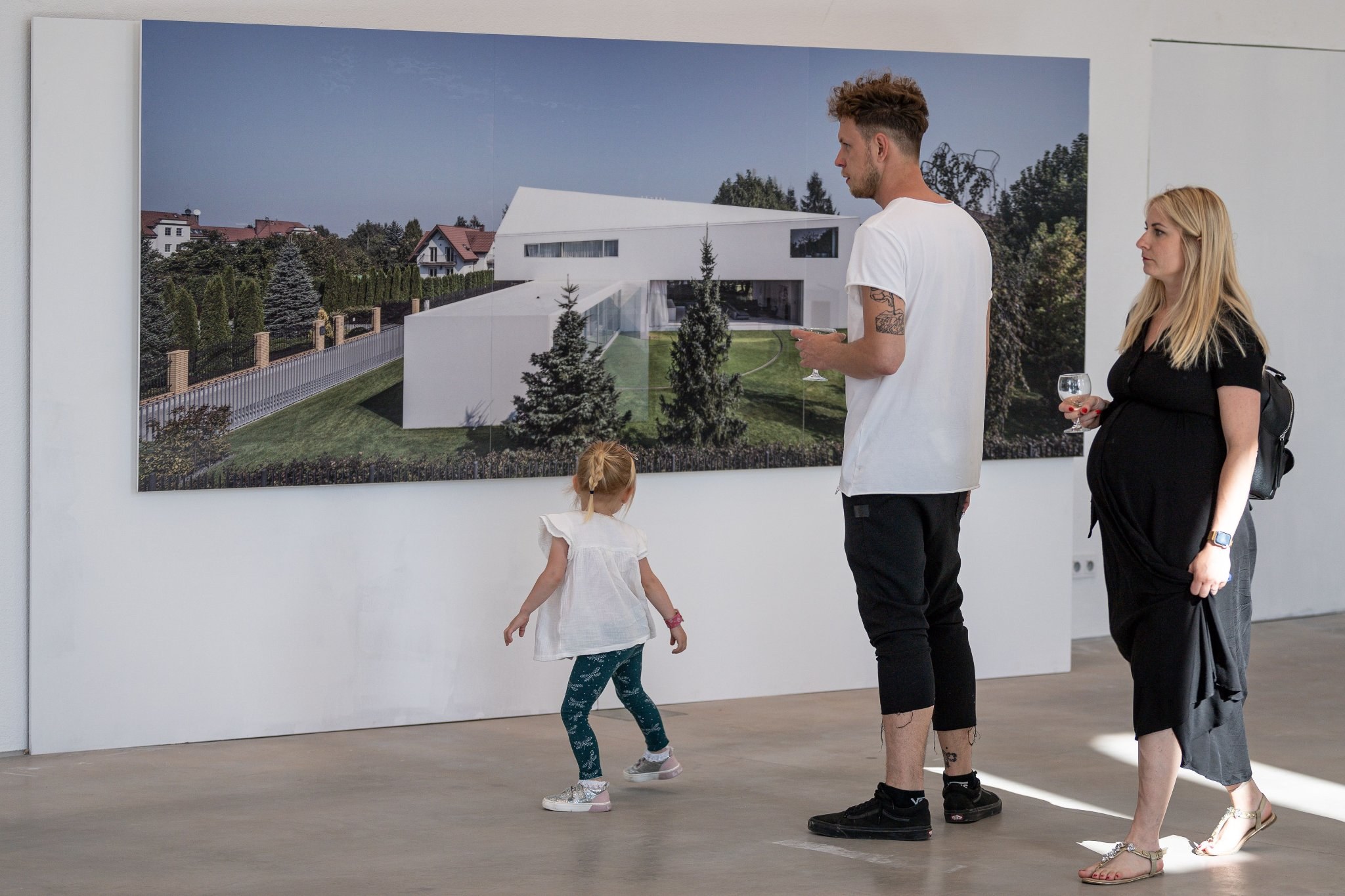 Niestandardowy sposób prezentacji projektów na wystawie „KWK Promes Moving Architecture” wprawił w ruch nawet najmłodszych
