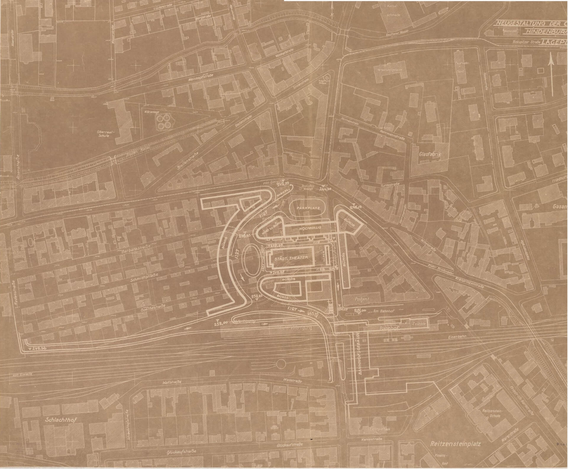 154 Hindenburg city poelzig plan