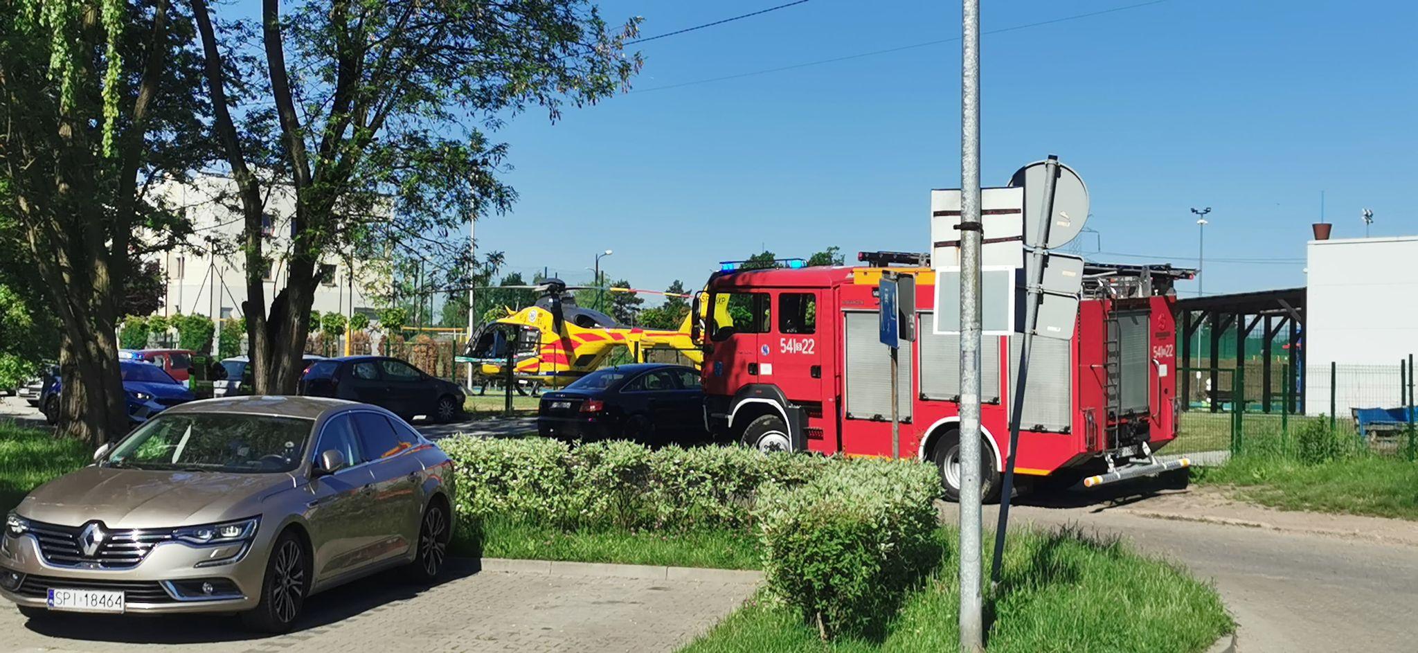 Porażenie prądem dziecka w Piekarach