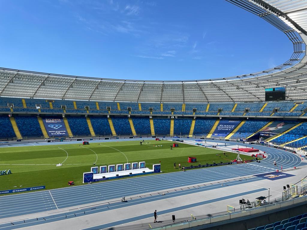 Trybuny Stadionu Śląskiego pomieszczą 50 tys. kibiców podczas Diamentowej Ligi