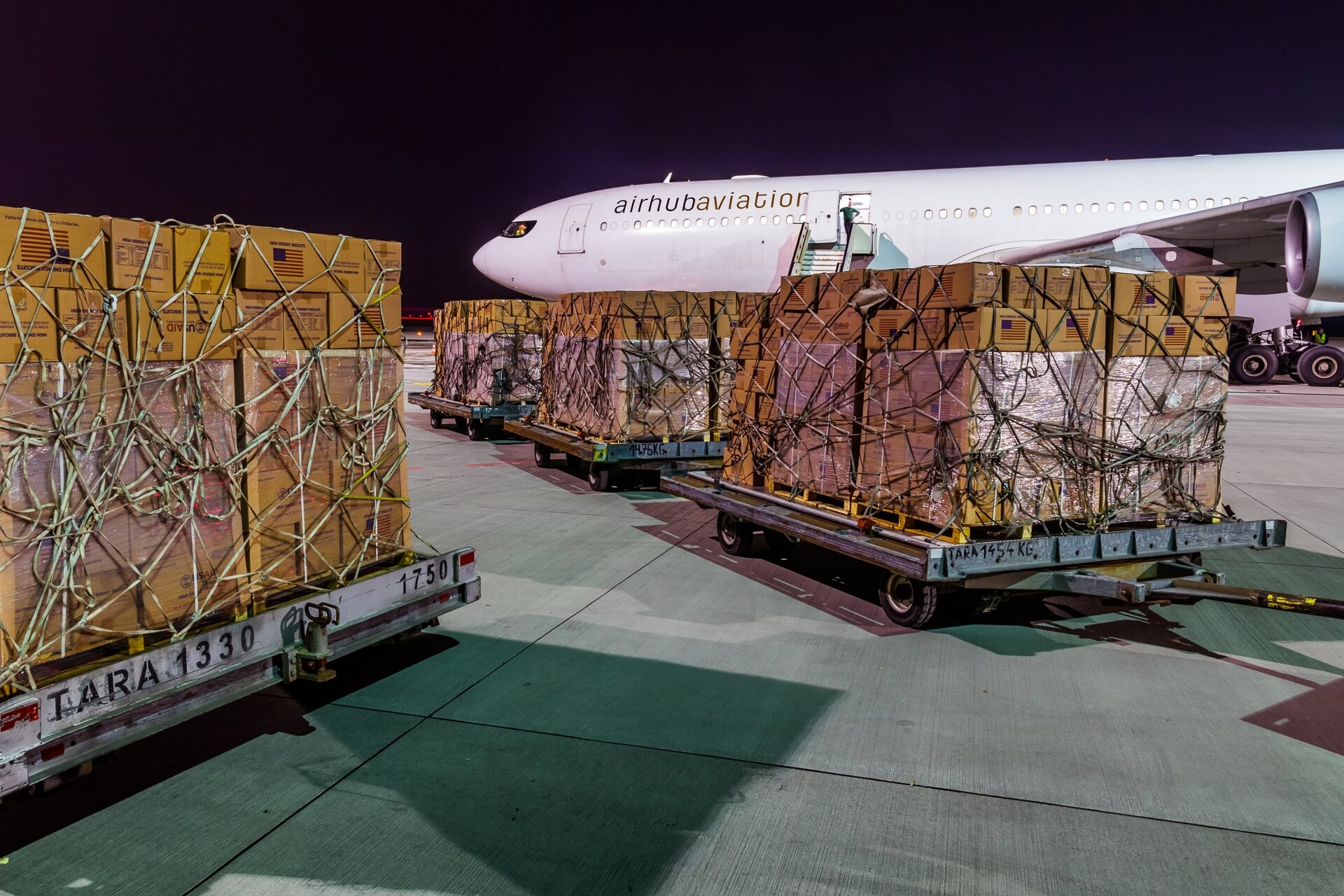 Airbus A340-300 maltańskiej linii lotniczej Airhub Aviation