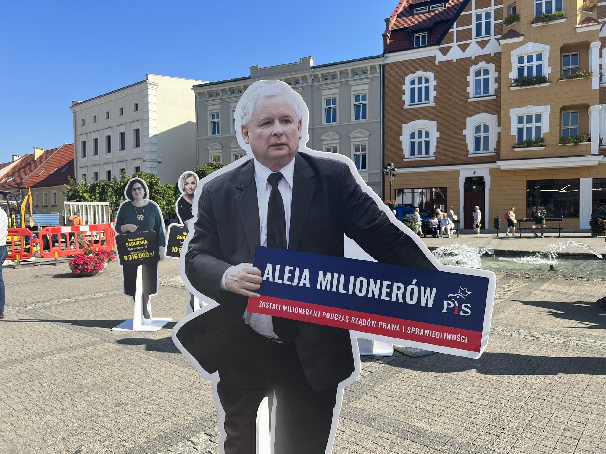 Aleja milionerów PiS Mikołów