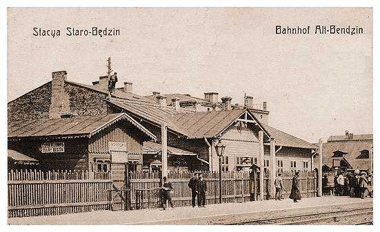 Stara stacja kolejowa w Będzinie