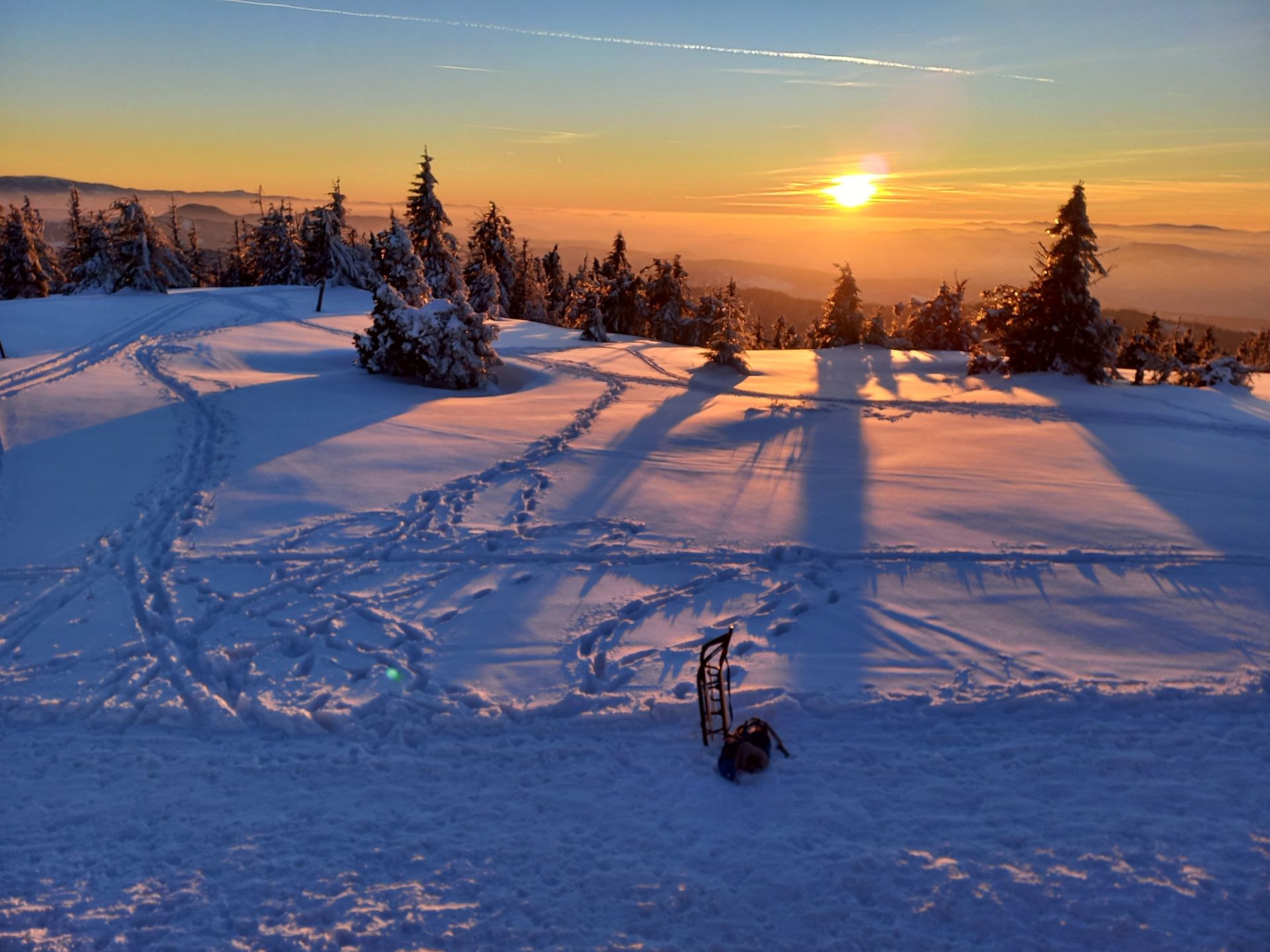 Beskid Zywiecki Zima