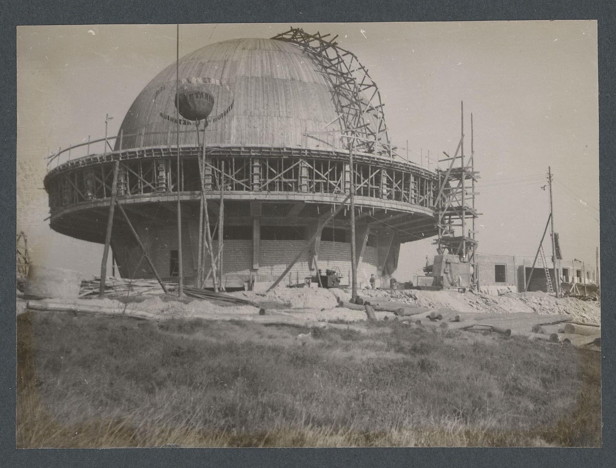 Budowa Planetarium Śląskiego