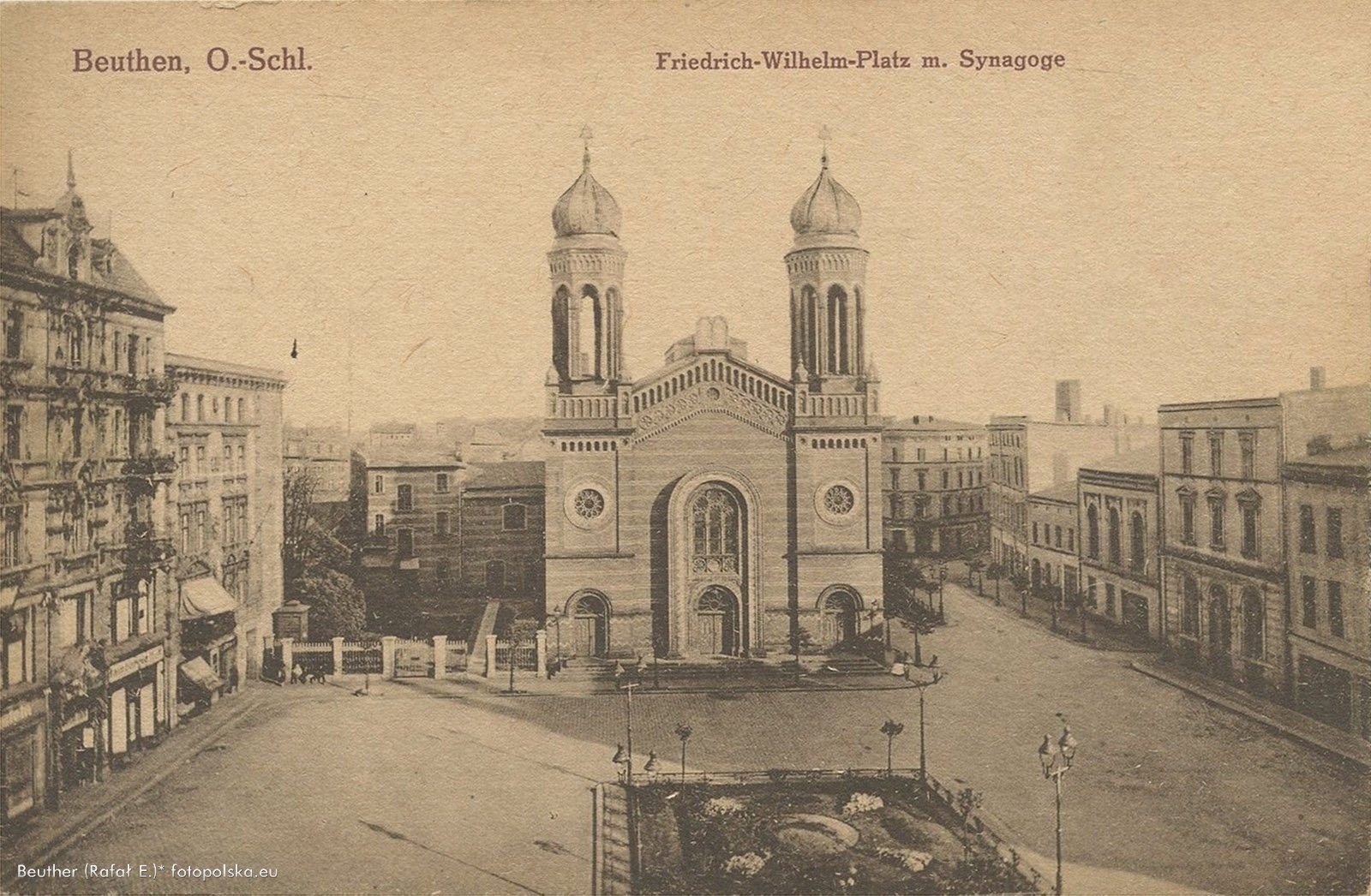 Bytom. Dawna synagoga