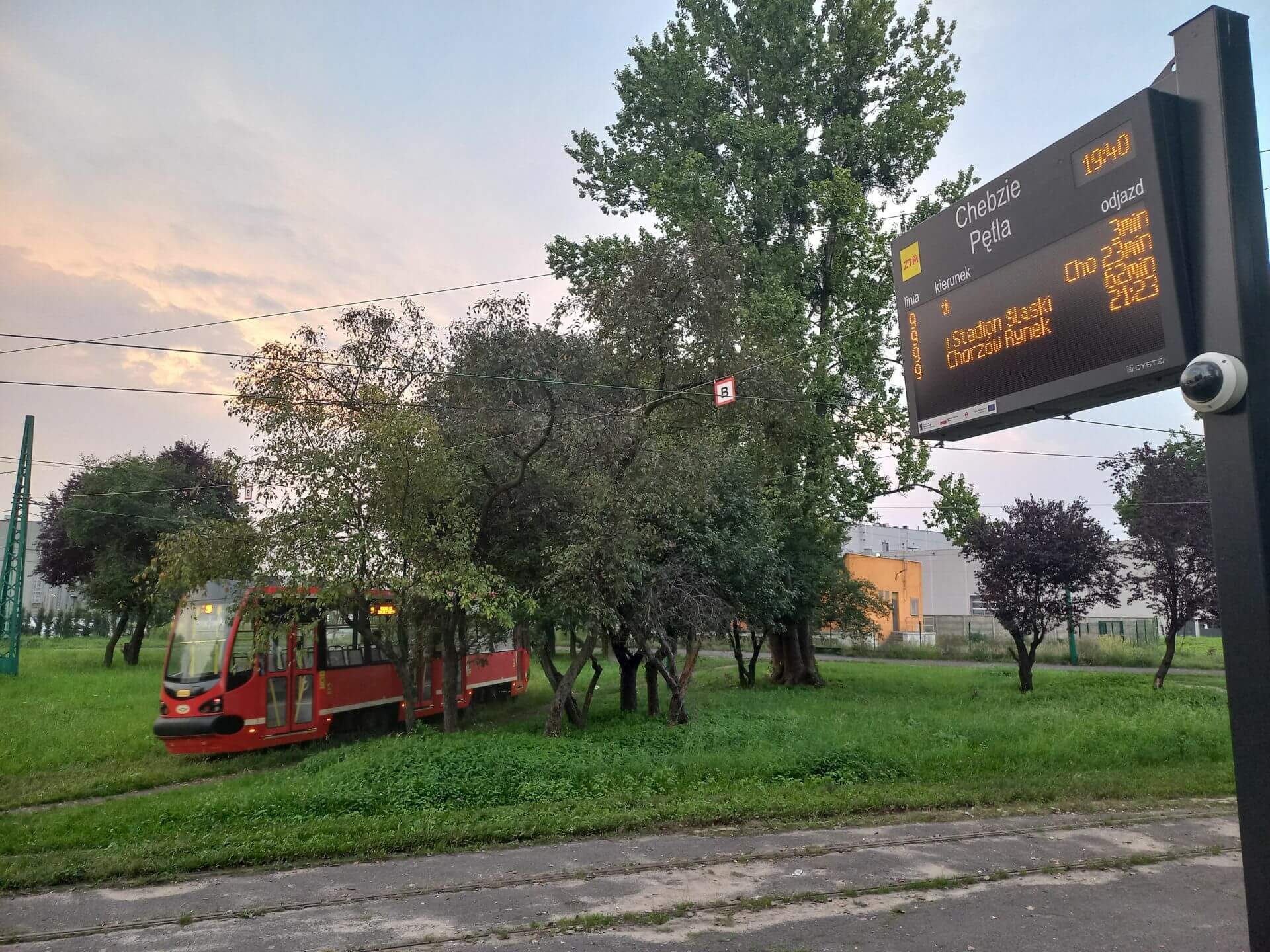 Chebzie pętla w Rudzie Śląskiej