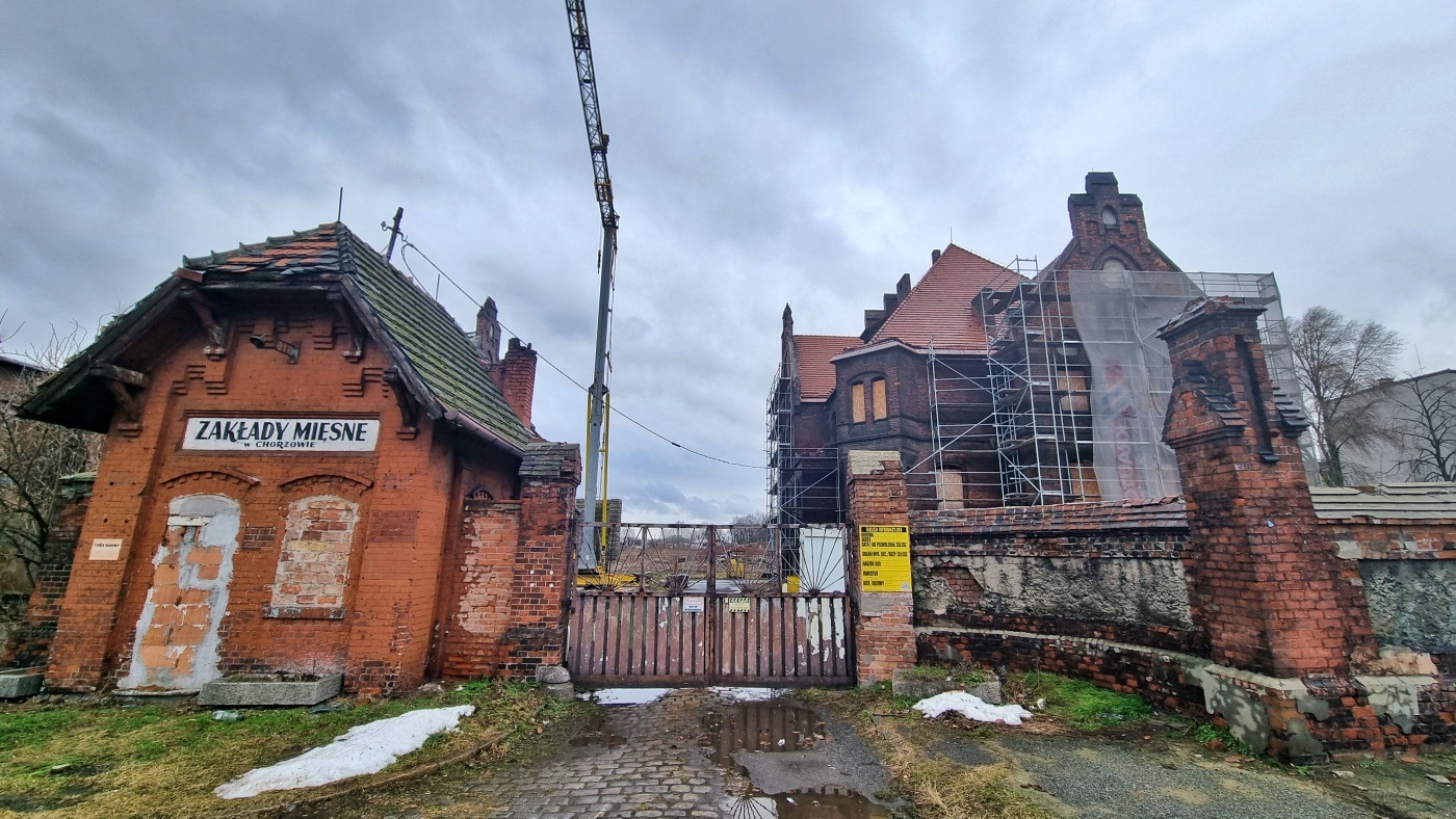 Chorzów. Pozostałości Rzeźni Miejskiej