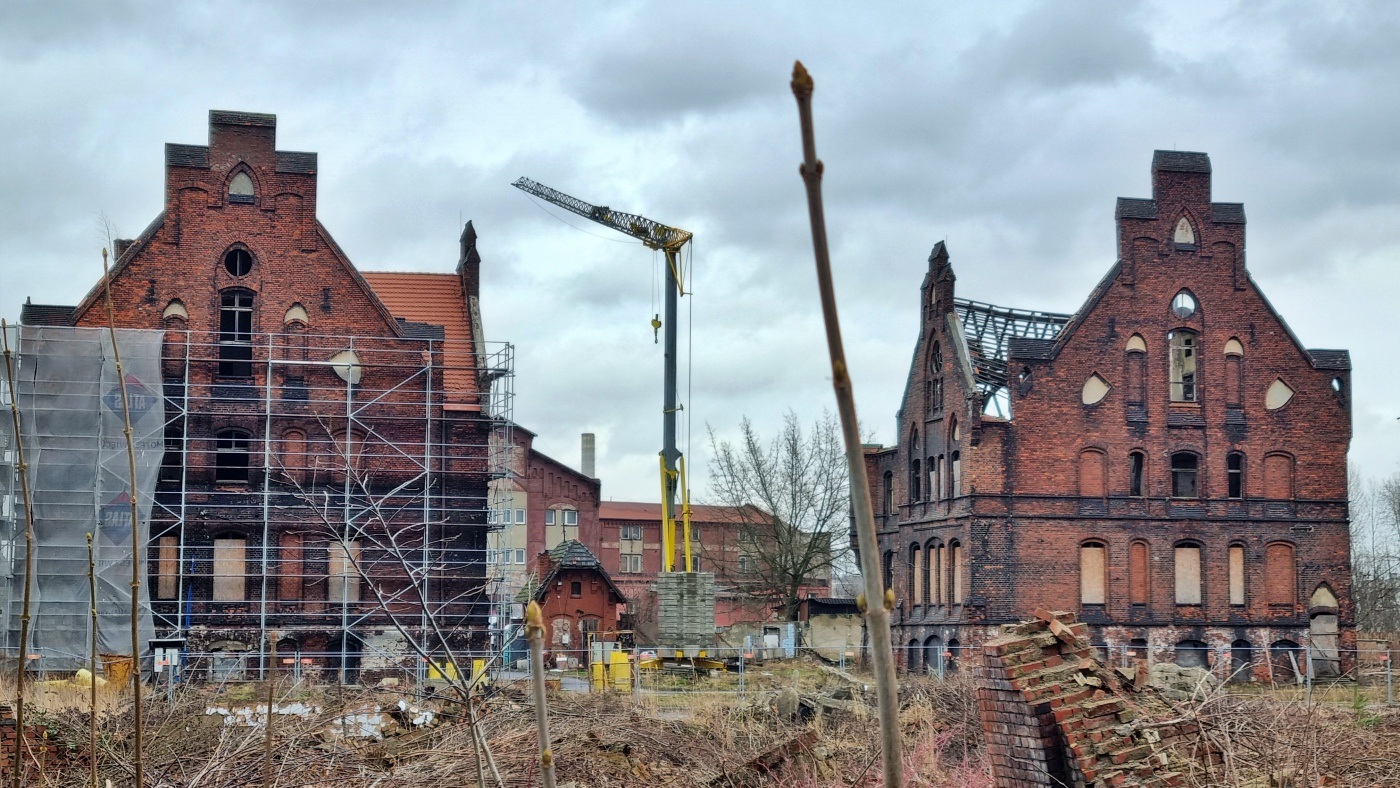 Chorzów. Pozostałości Rzeźni Miejskiej