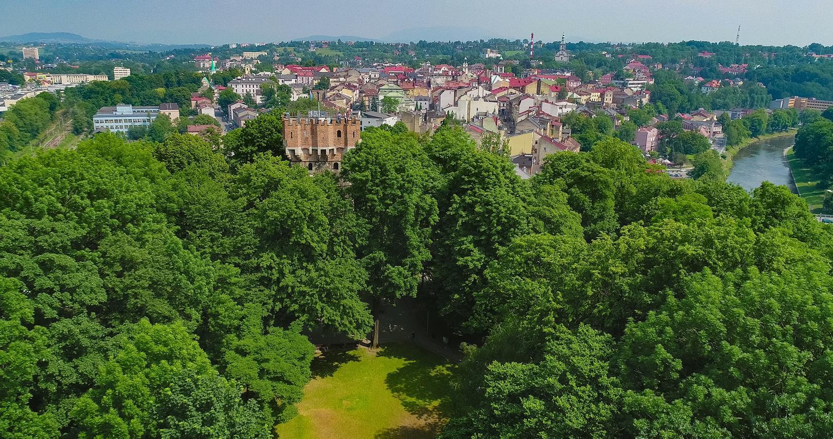 Cieszyn Wzgórze Zamkowe Wieża Piastowska