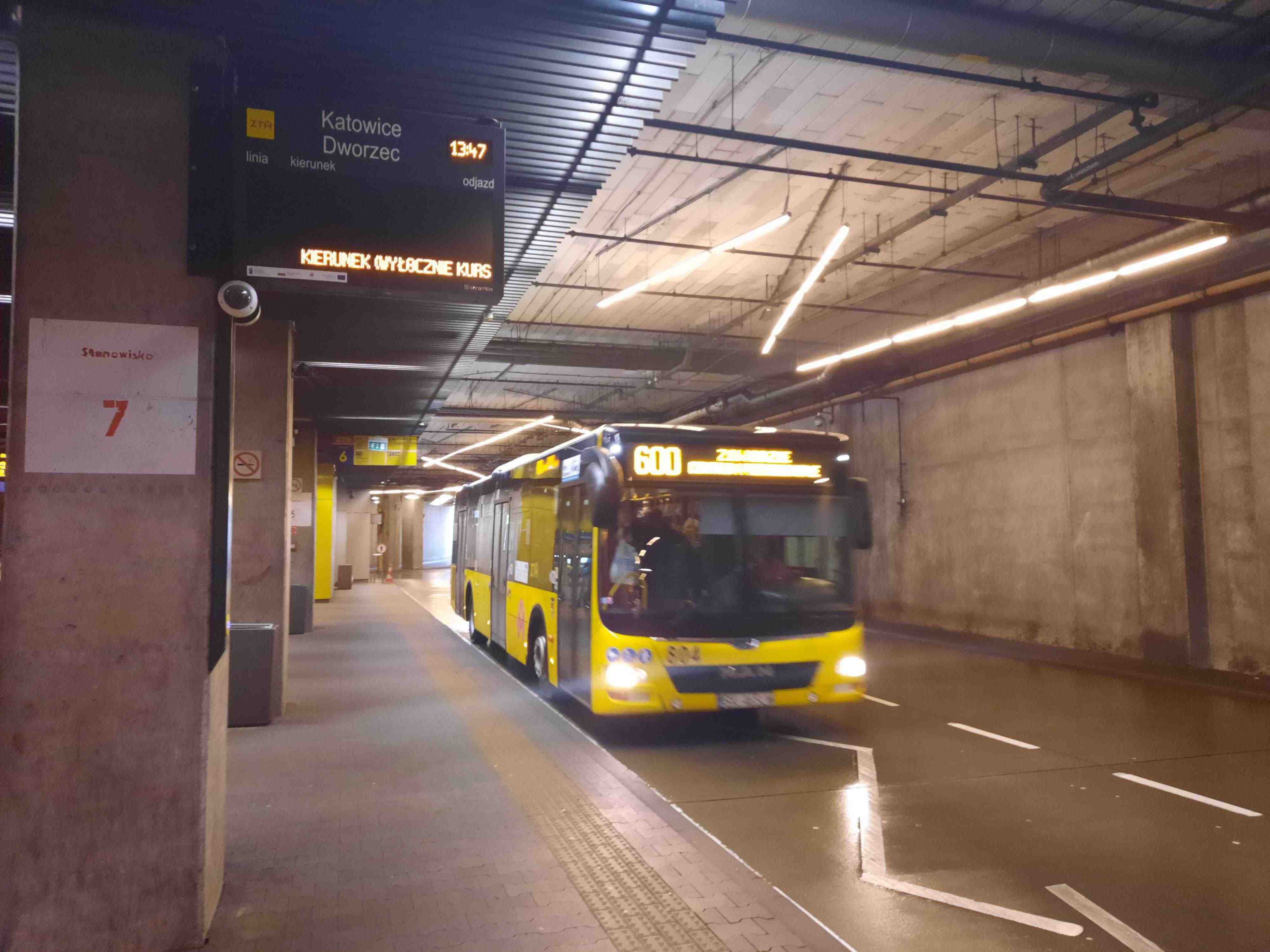 Dworzec autobusowy Katowice