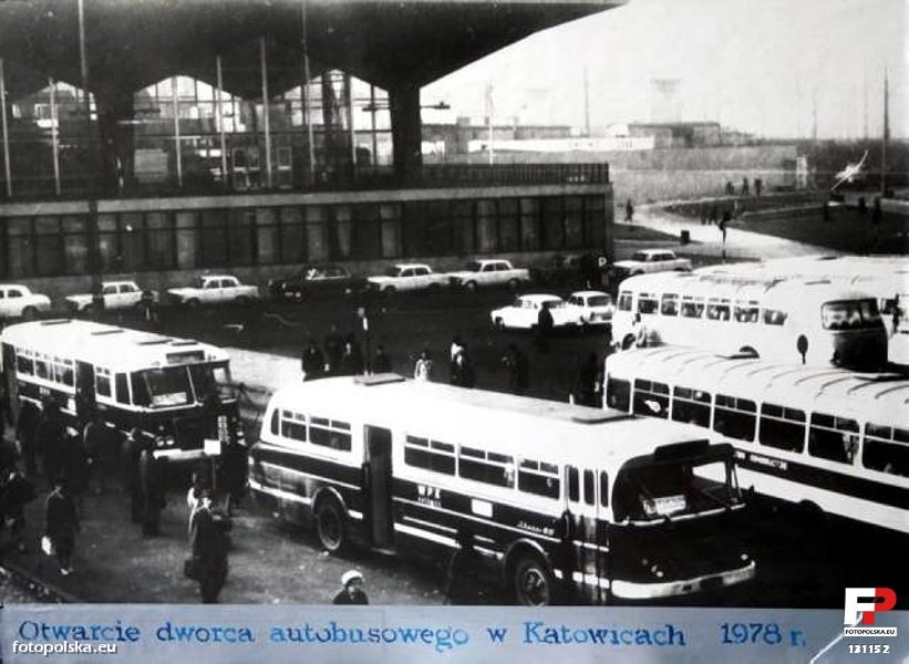 Dworzec autobusowy w Katowicach
