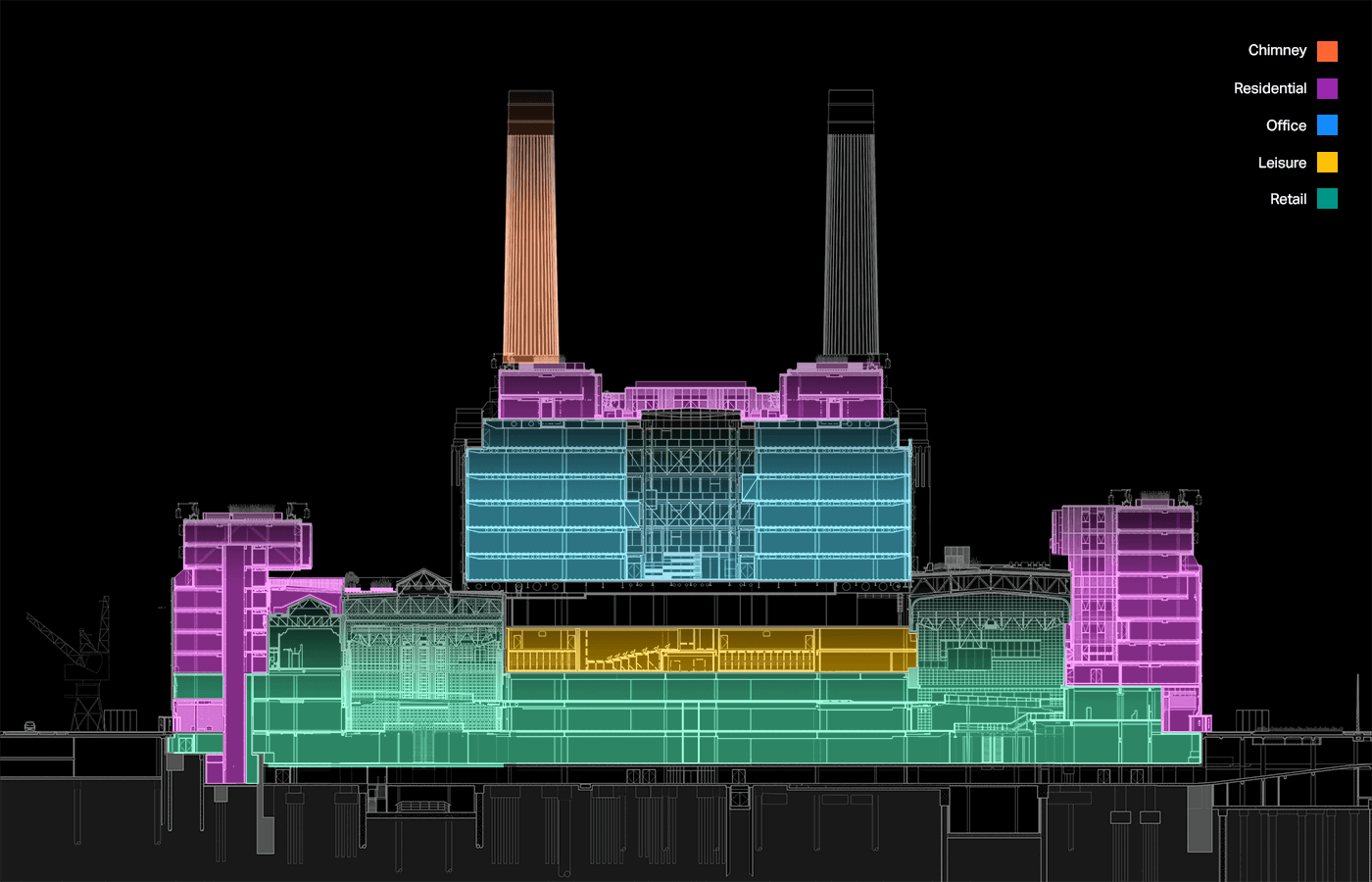Elektrownia Battersea w Londynie 1
