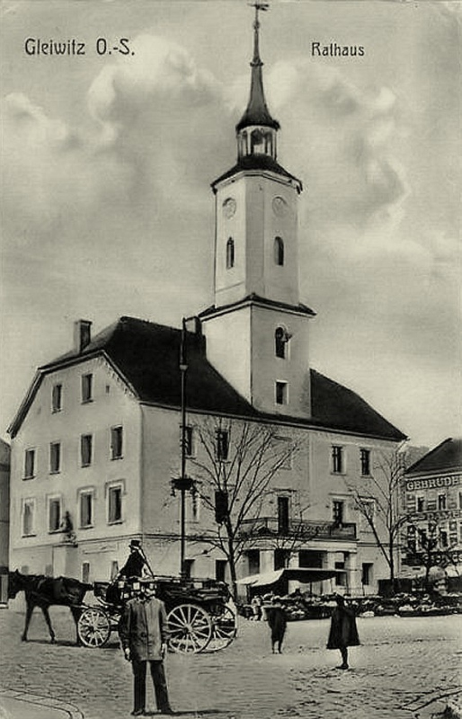 Gliwice Rynek 1918
