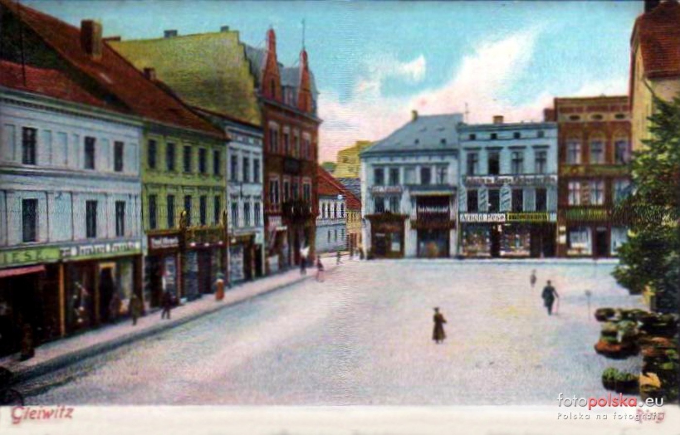 Gliwice Rynek ok 1905