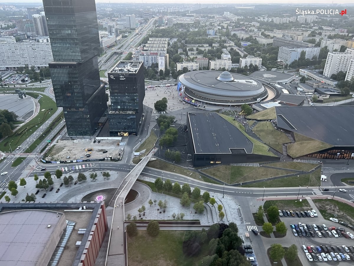 Helikopter policyjny Katowice 7