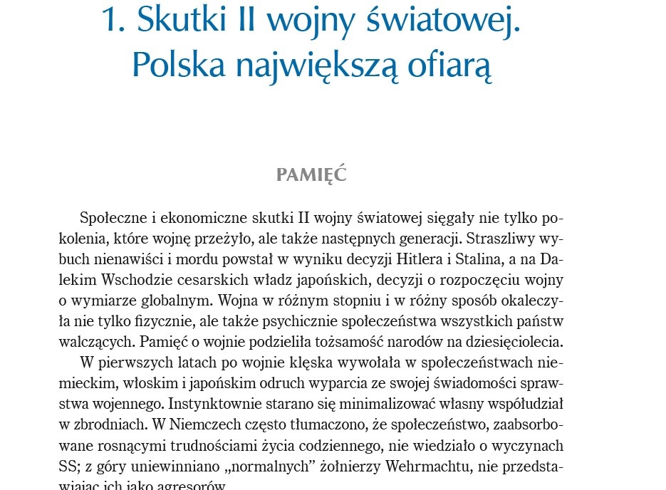 Nowy podręcznik do Historii i Teraźniejszości
