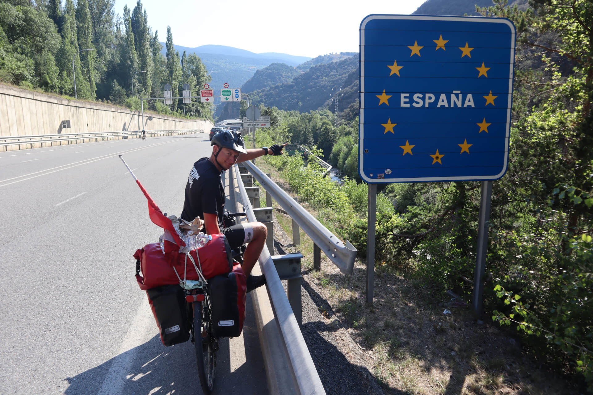 Przekroczenie granicy Hiszpania
