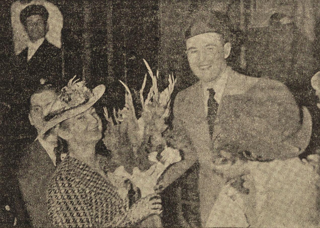 Powitanie Jana Kiepury w Katowicach 14 lipca 1939