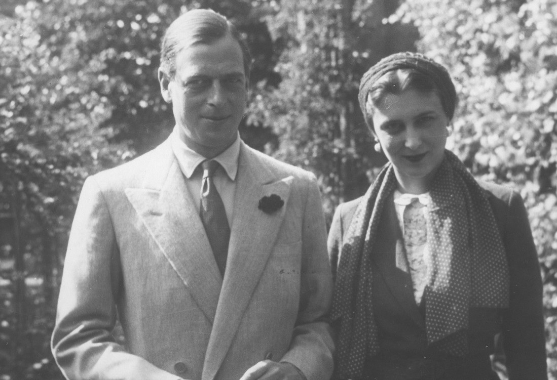 Jerzy książę Kentu i jego żona księżna Marina w Katowicach, rok 1937