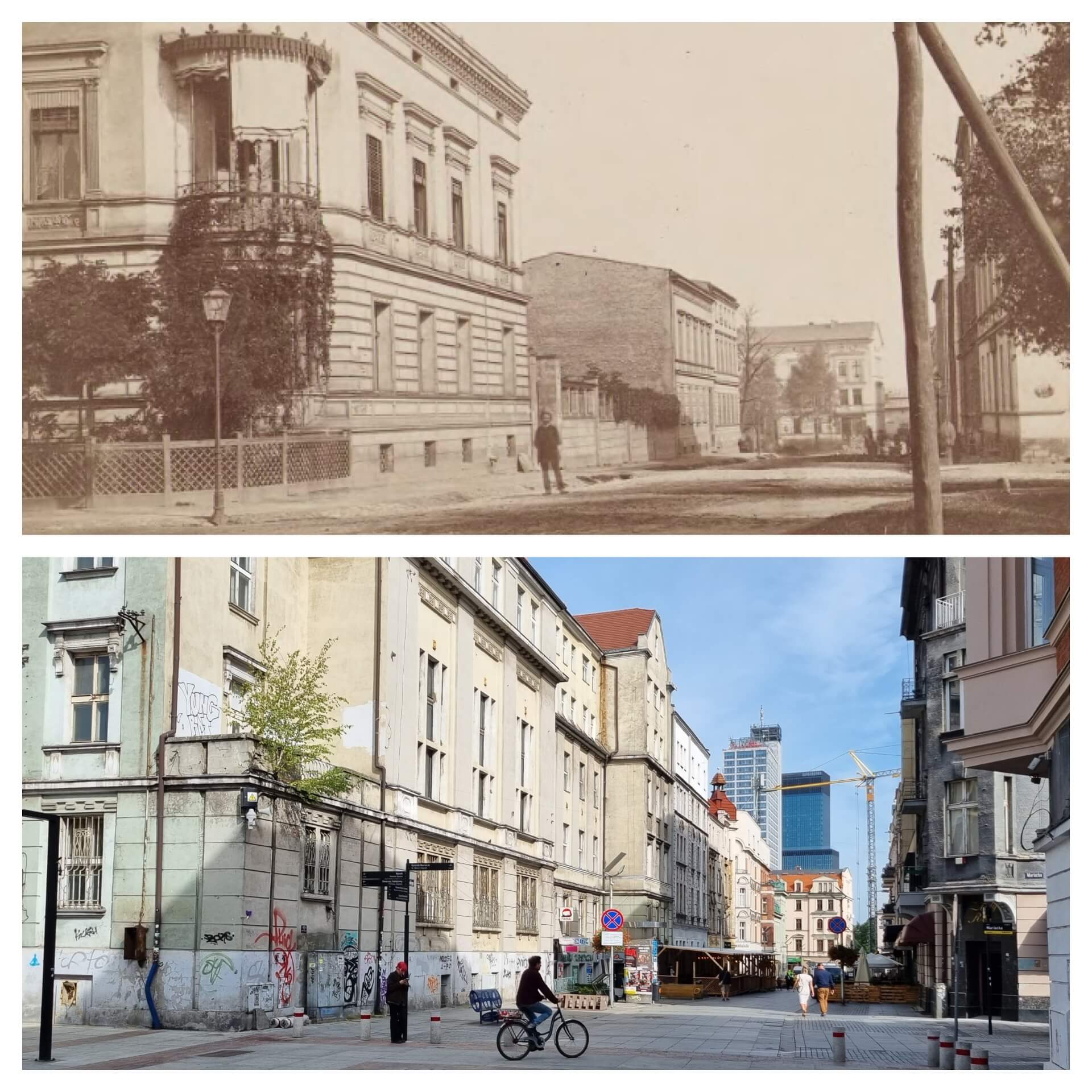 Katowice 150 lat temu i dziś