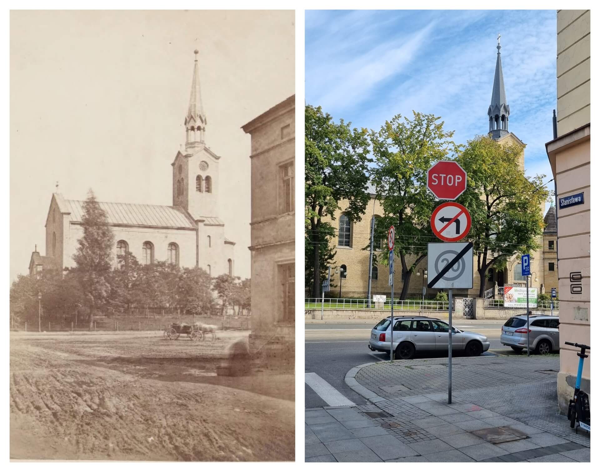 Zdjęcie 12 | Katowice 150 lat temu i obecnie. Porównajcie najnowsze