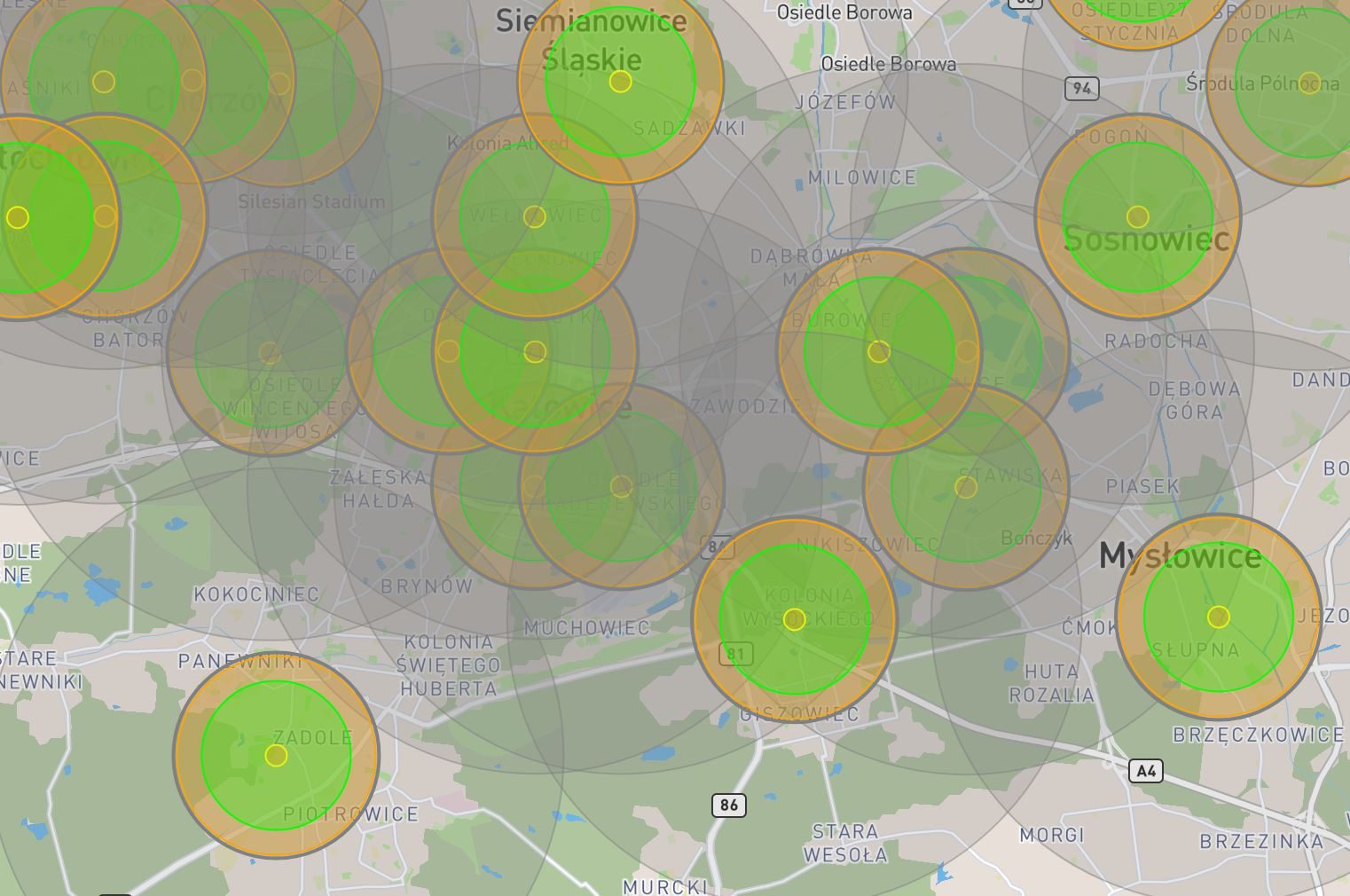 Katowice i okoliczne miasta