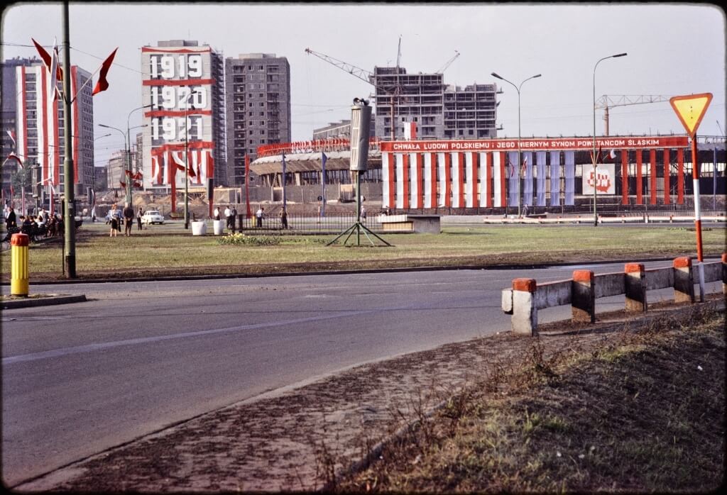 Katowice lat 60. w kolorze