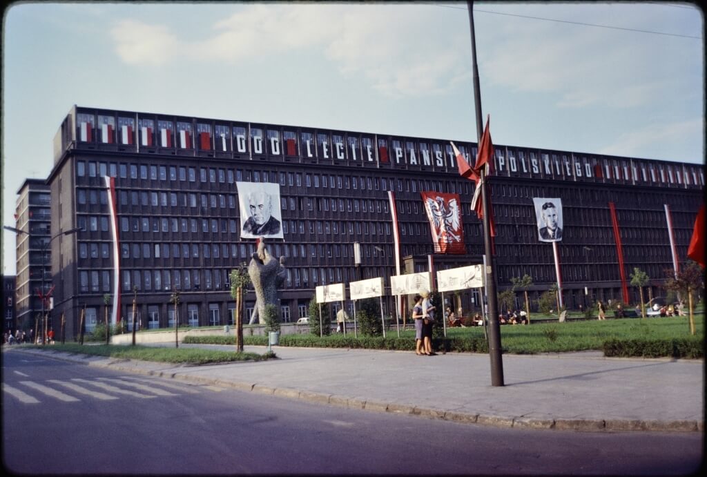 Katowice lat 60. w kolorze