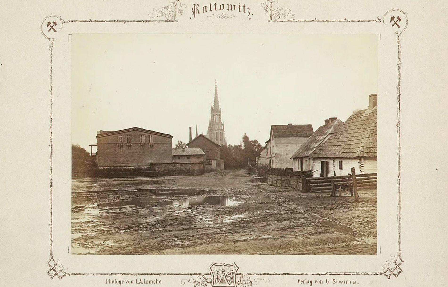 Katowice w roku 1872