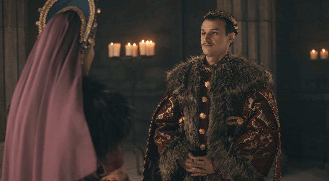 Król Maciej Korwin w "Mehmed kontra Wład", 2. sezonie serialu "Rozkwit imperiów: Osmanowie"