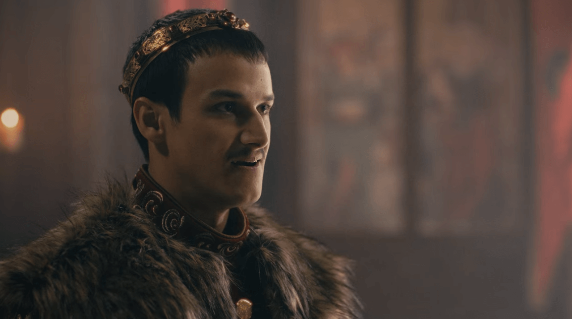 Król Maciej Korwin w "Mehmed kontra Wład", 2. sezonie serialu "Rozkwit imperiów: Osmanowie"