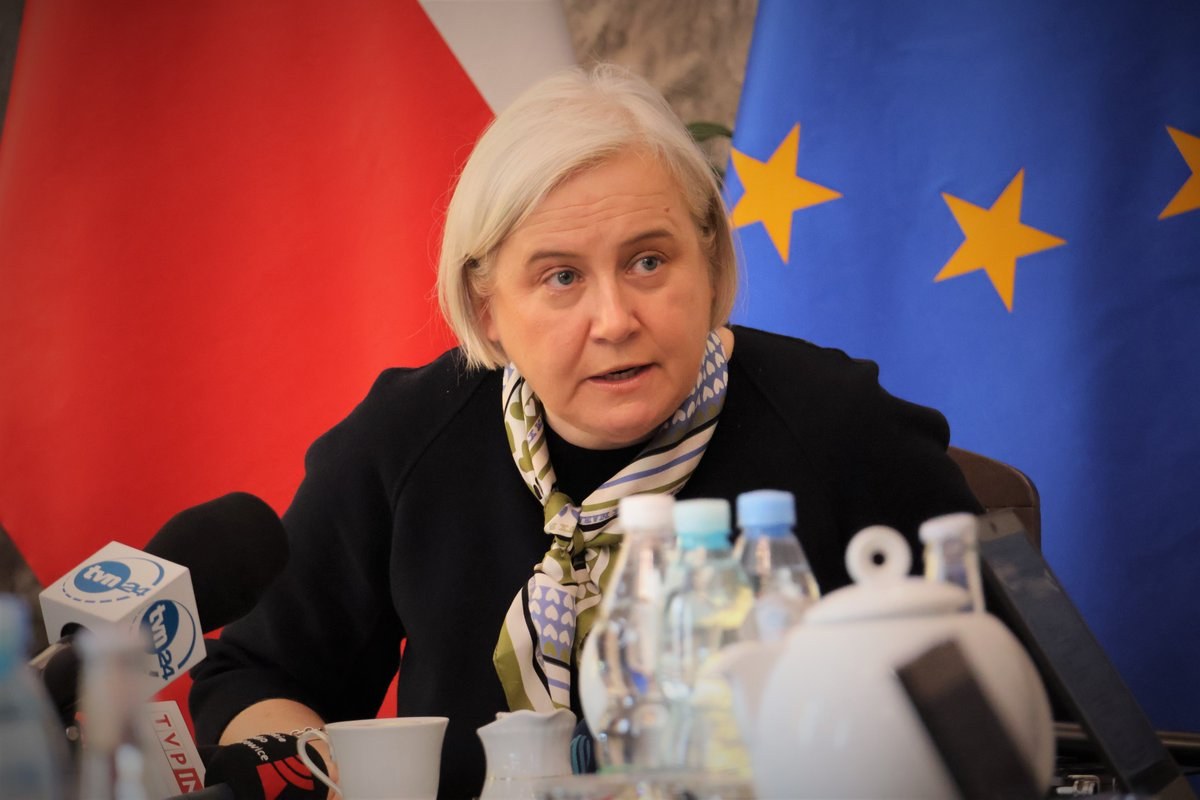 Minister Przemysłu Marzena Czarnecka