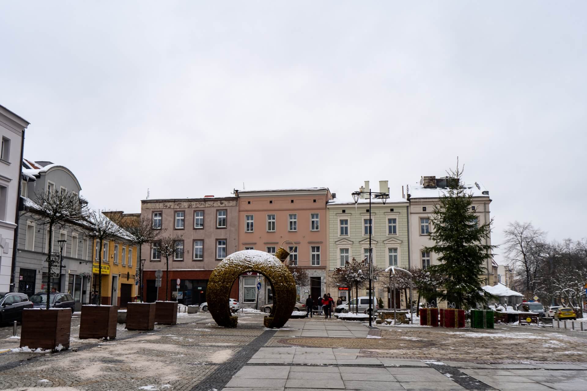 Mysłowice stare miasto z rura parkiem