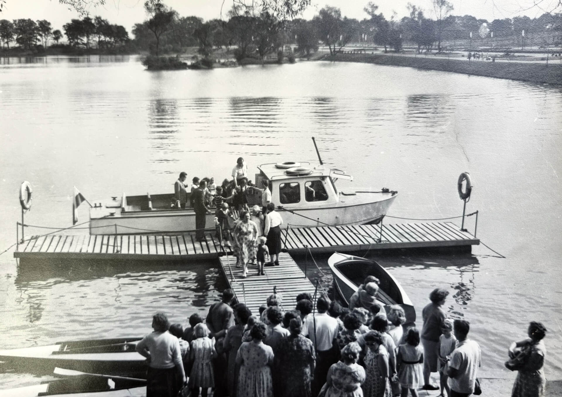 Nad Dużym Stawem w latach 50 28