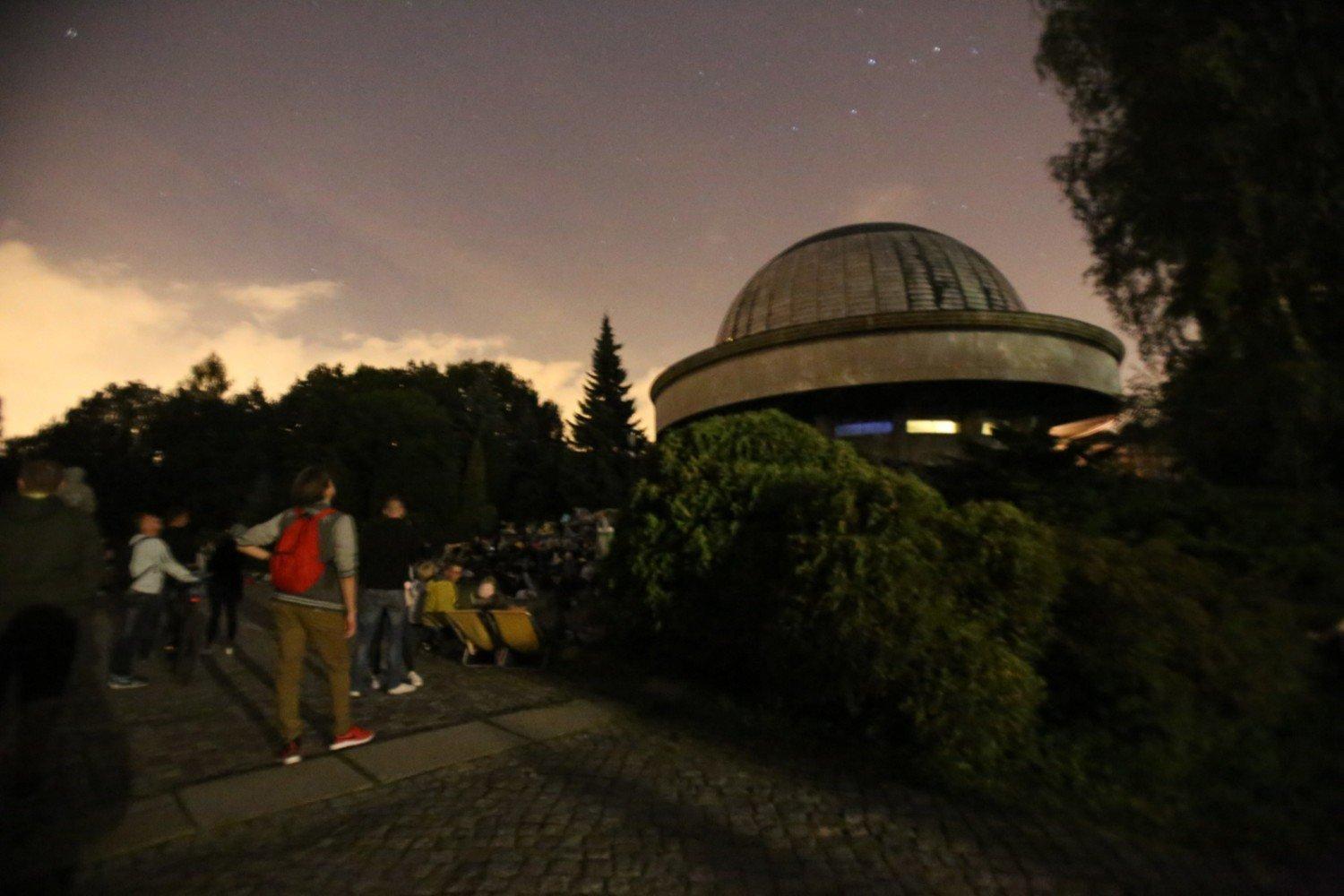 Noc Spadających Gwiazd z Planetarium w Chorzowie
