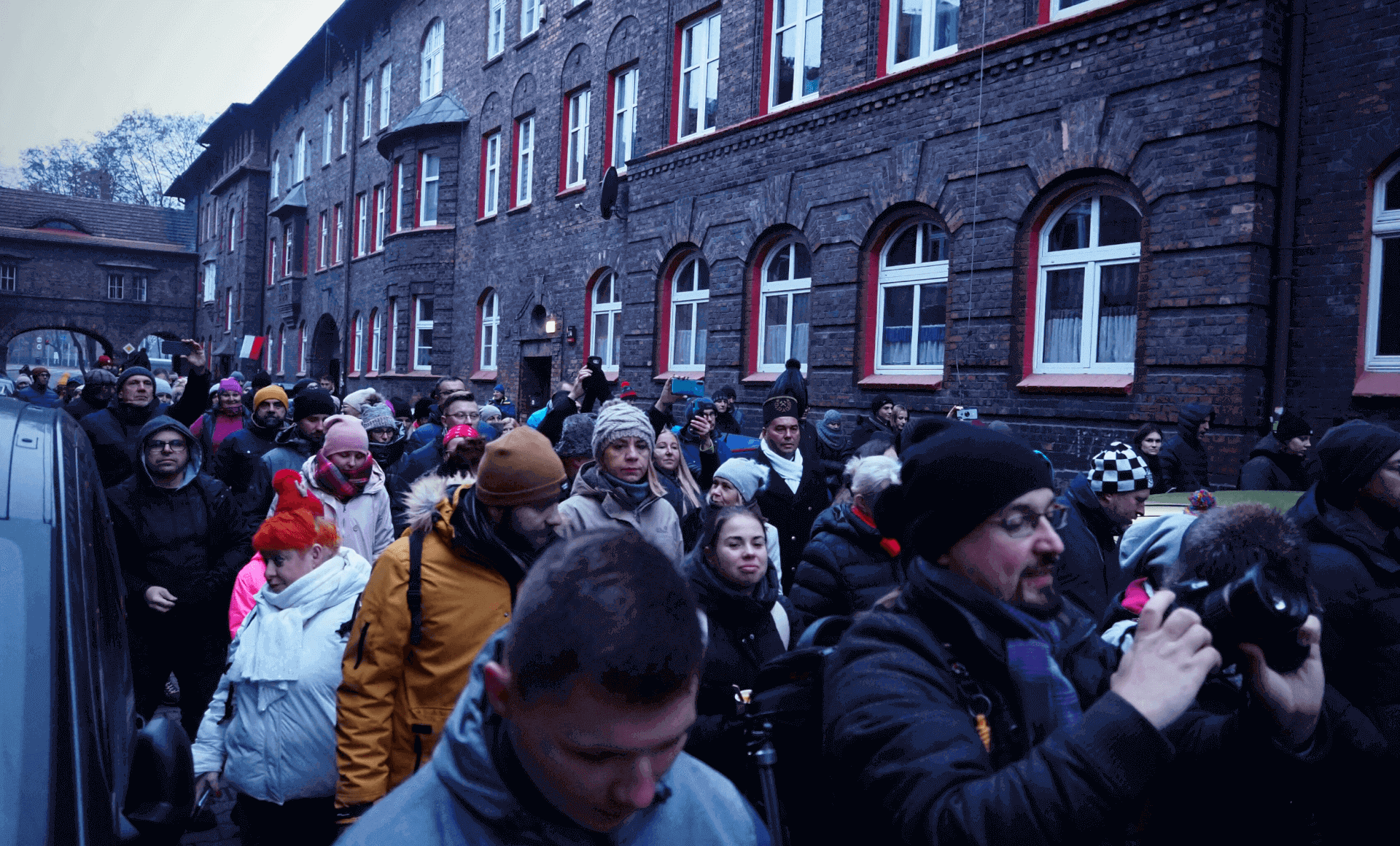 Orkiestra KWK "Wieczorek" na Nikiszowcu