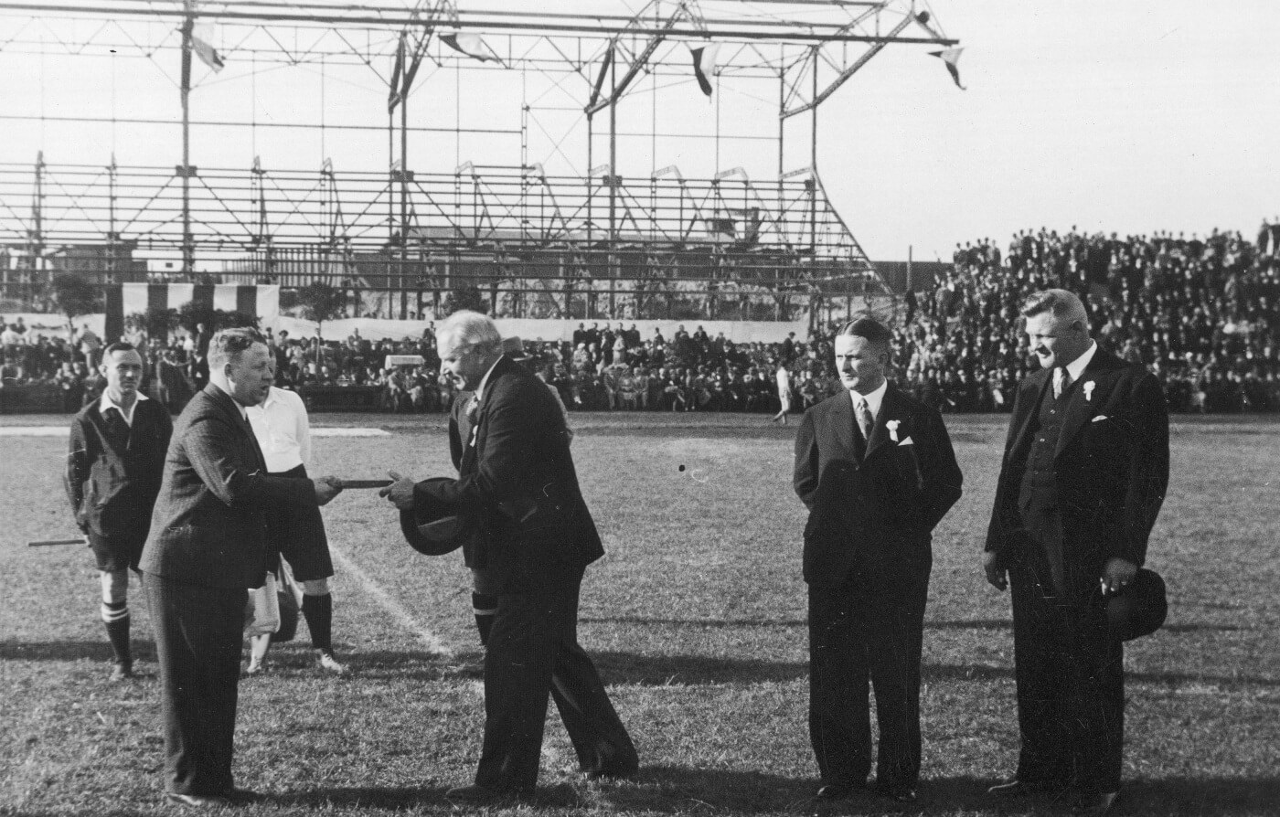 Otwarcie stadionu Ruchu Wielkie Hajduki.