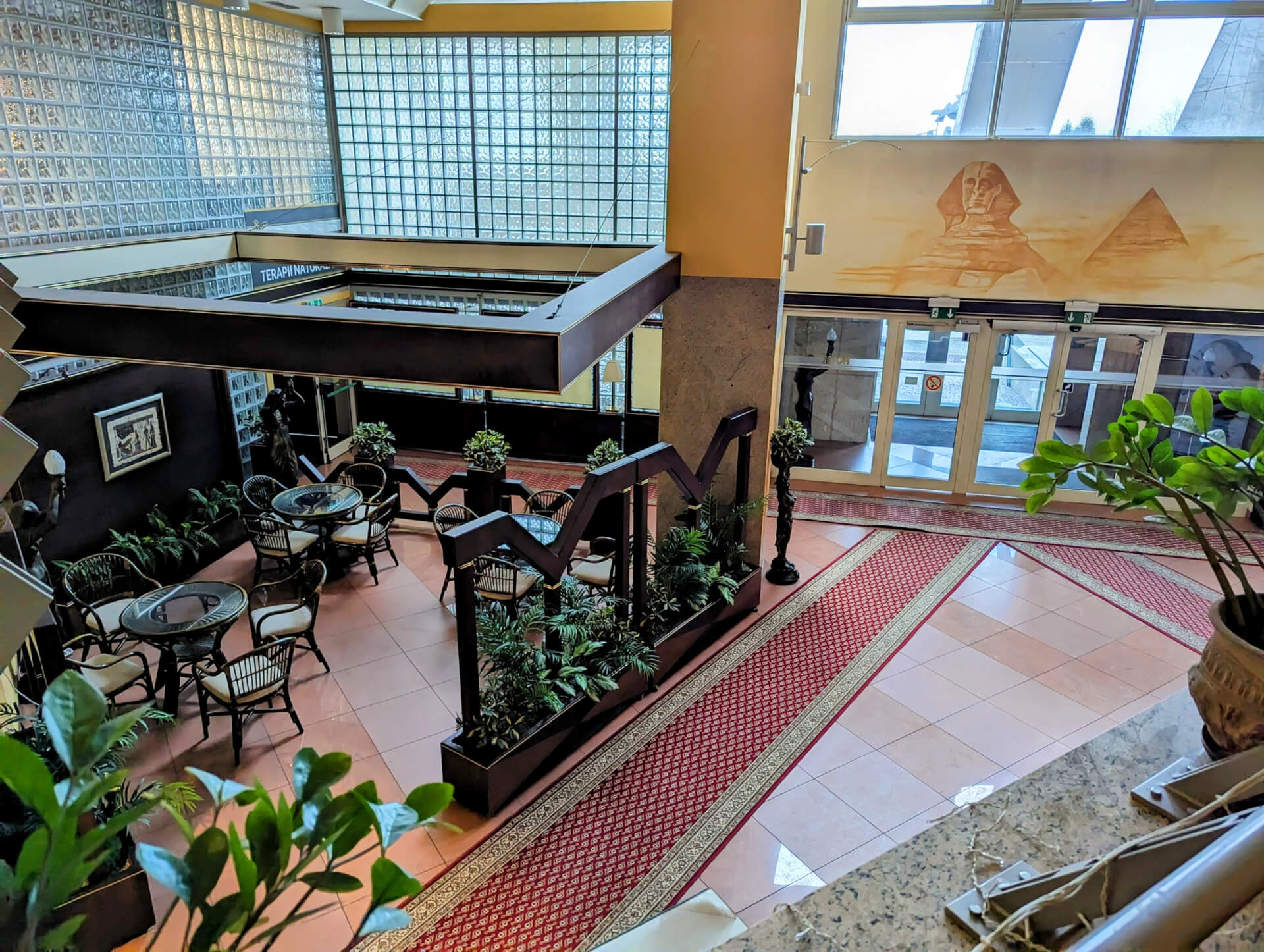 Wnętrza Hotelu Piramida w Tychach