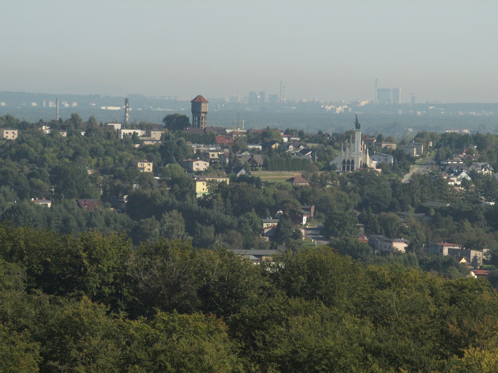 Panorama z hałdy Skalny