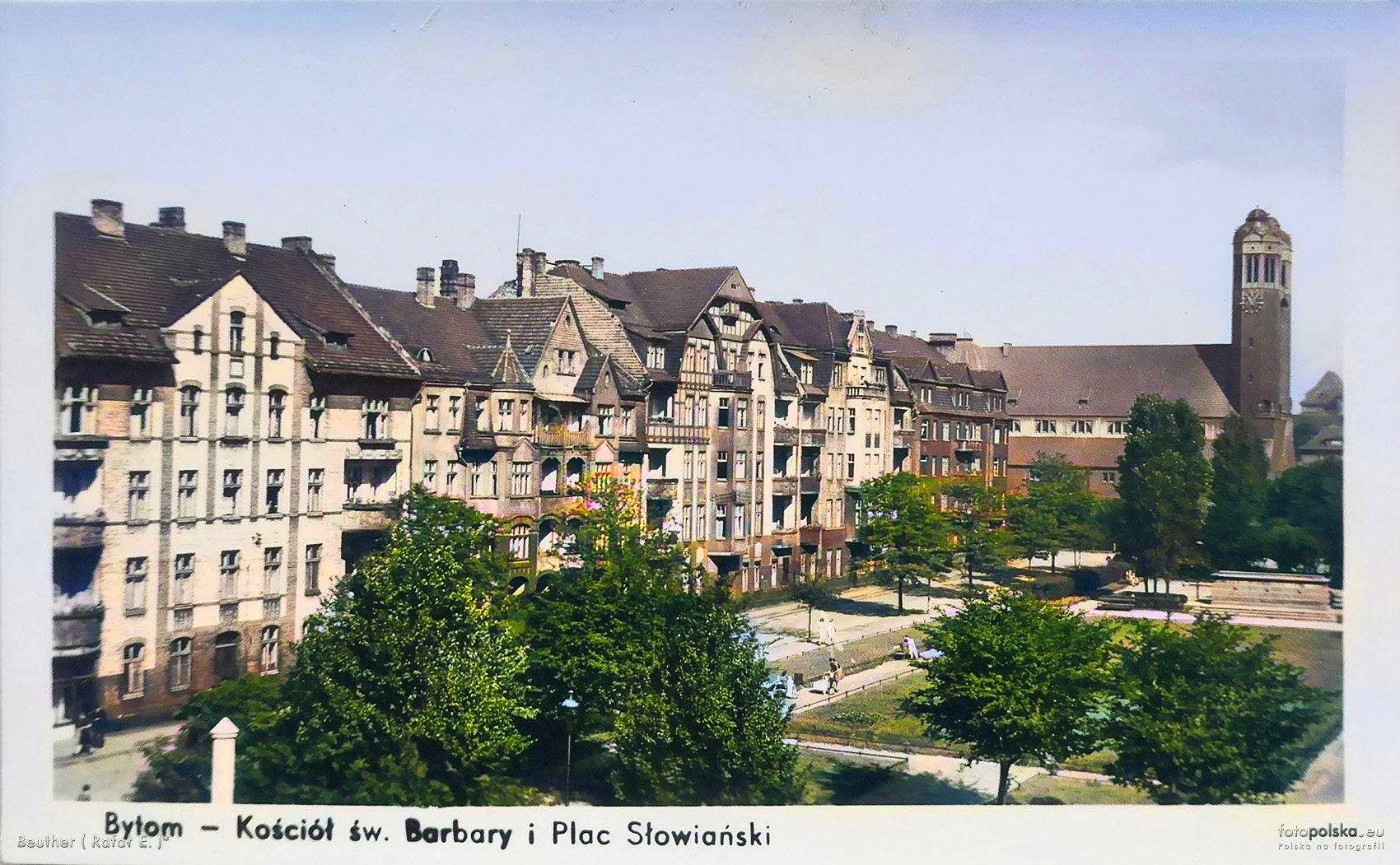 Plac Słowiański w Bytomiu