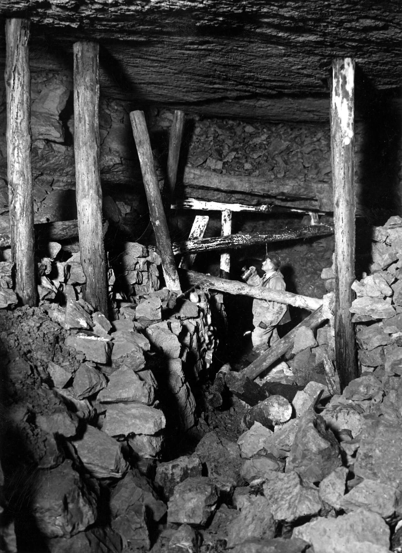 Podziemia górnicze Tarnowskich Gór, rok 1936