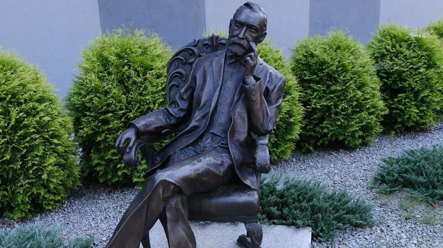Pomnik Alfreda Nobla. Jedyny w Polsce.