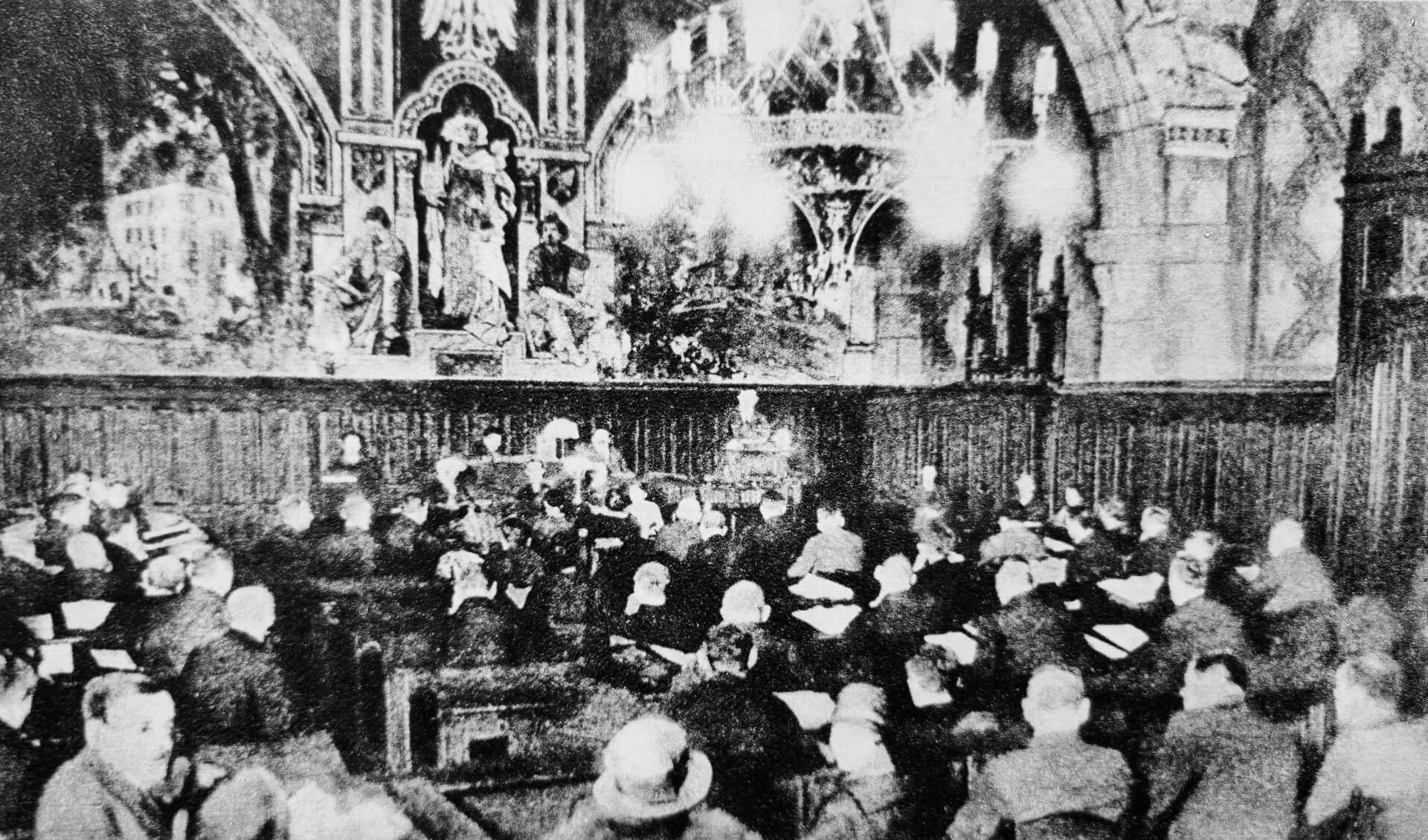 Posiedzenie Sejmu Śląskiego w 1922 roku