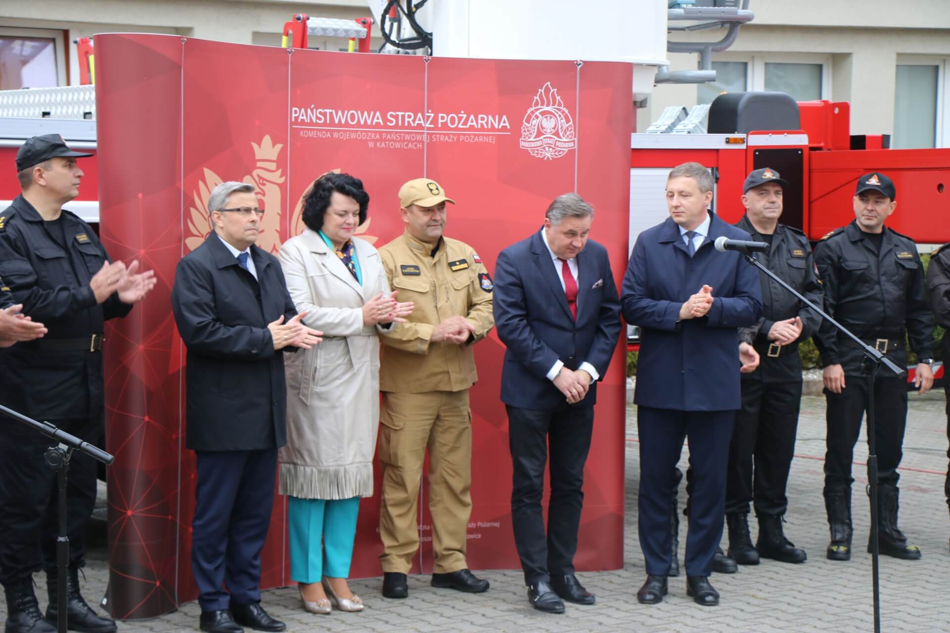 Prezentacja wozów strazy pożarnej Katowice 4