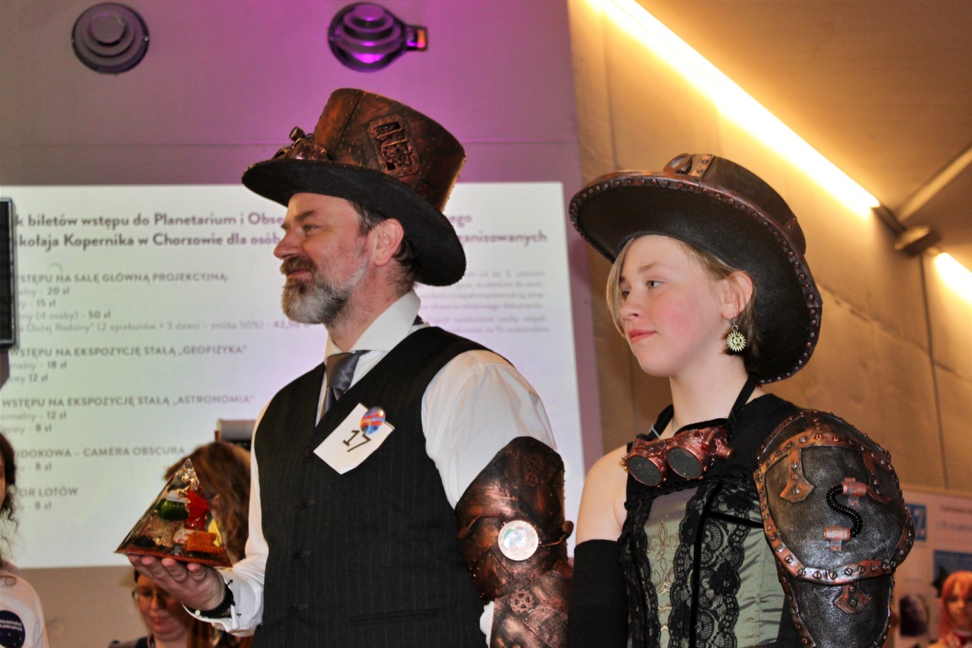 Przebierańcy z Planetarium Śląskiego Cosplay na Cosmiconie 11