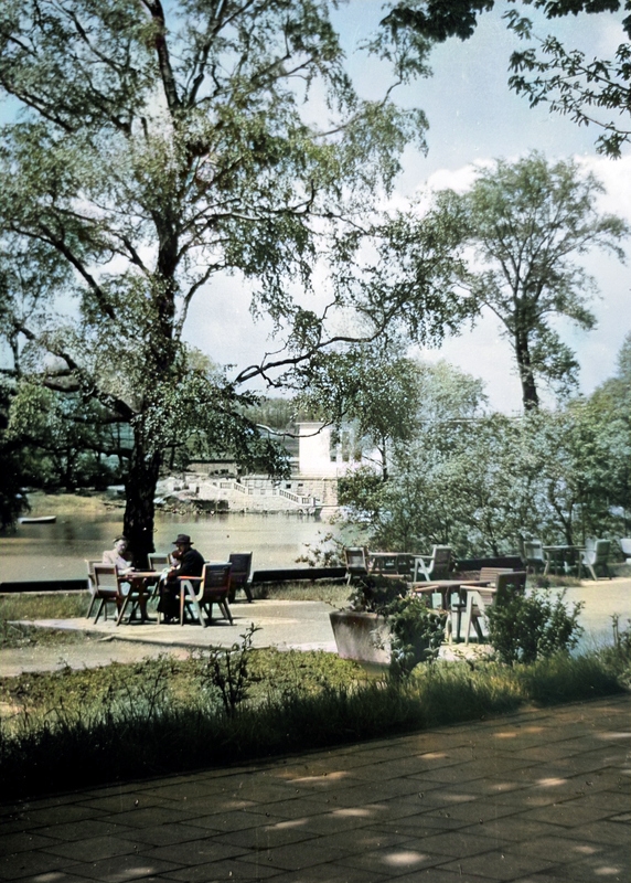 Restauracja Przystań w latach 50.