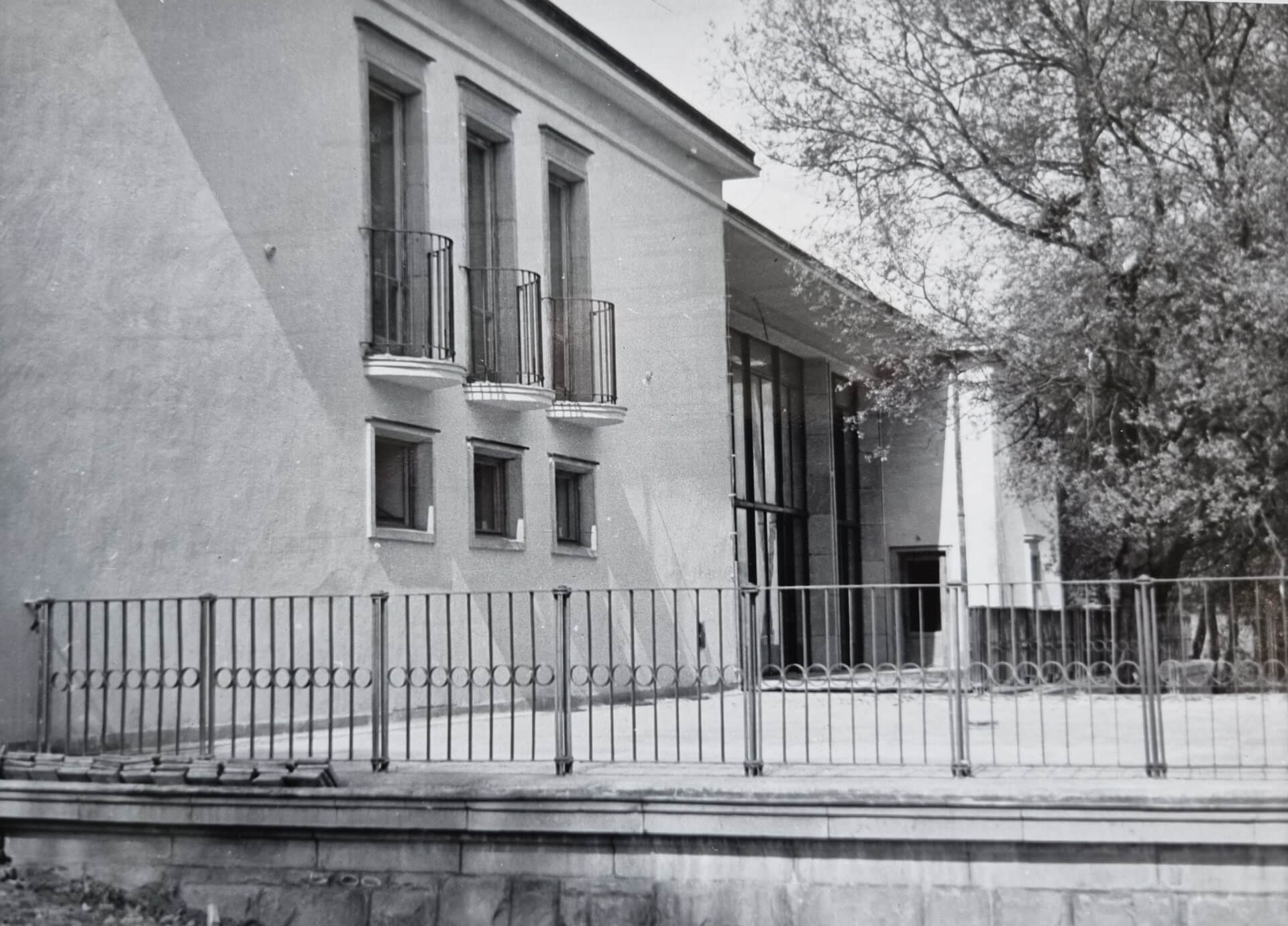 Restauracja Przystań w latach 50.