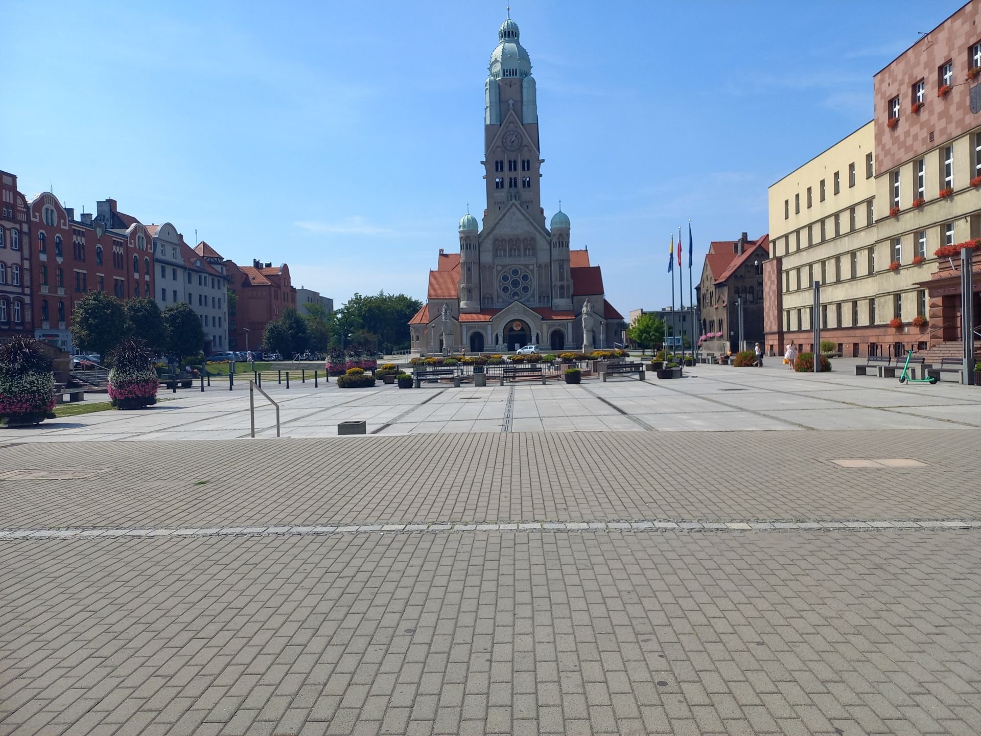 Nowy Bytom Plac Jana Pawła II